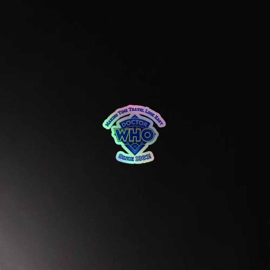 Doctor Who Time Travel Holographic Sticker Sheet product image (4)