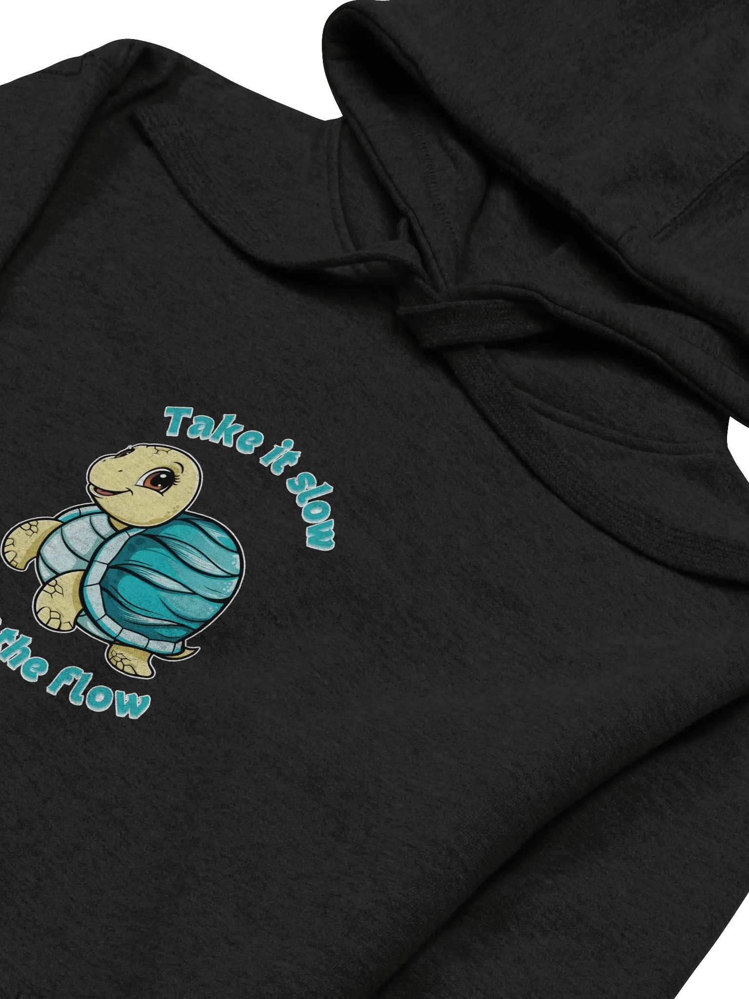 Slow Flow Turtle Unisex Hoodie product image (3)