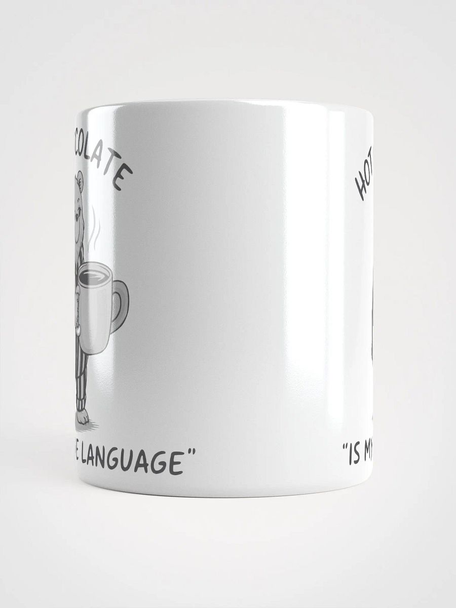 Bear Hot Chocolate Love Language Glossy Mug product image (13)