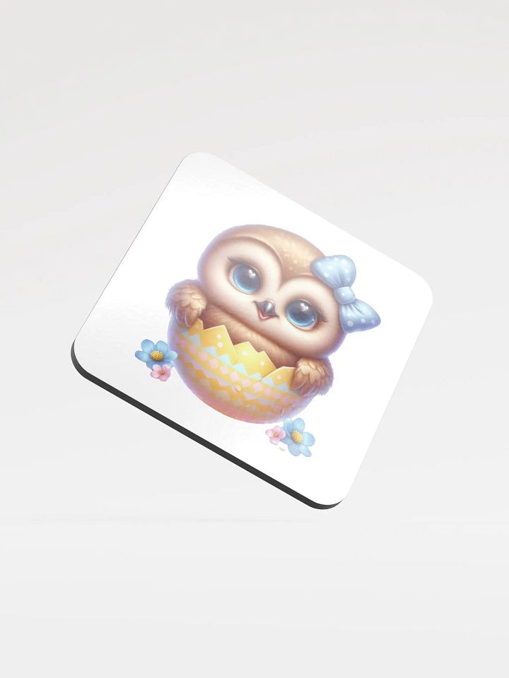Owl Easter Egg - Coaster product image (1)