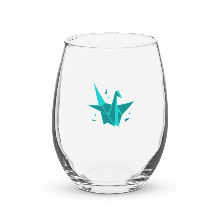 KrazeyHazey Crane Wine Glass product image (1)