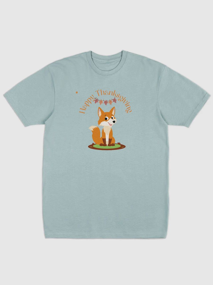 Happy Thanksgiving Smiling Fox Tee product image (5)