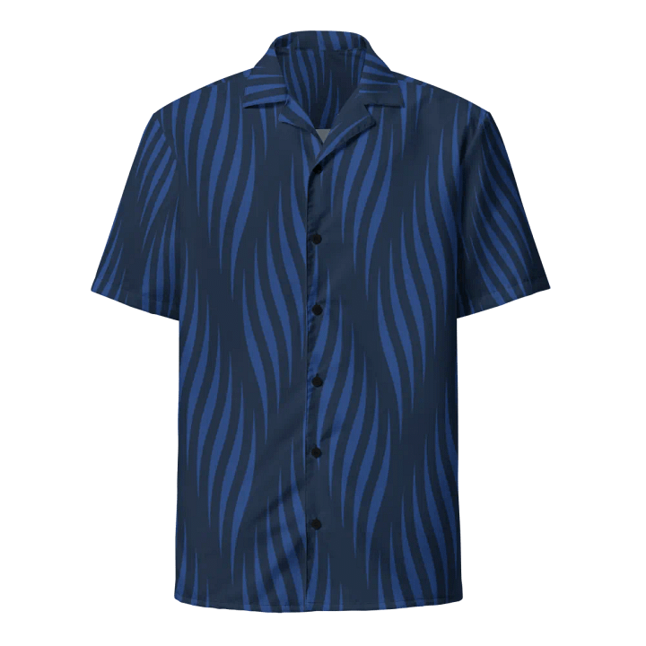 Flame Wave Hawaiian Shirt product image (1)
