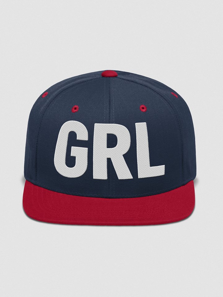 GRL Wool Snapback Cap product image (8)