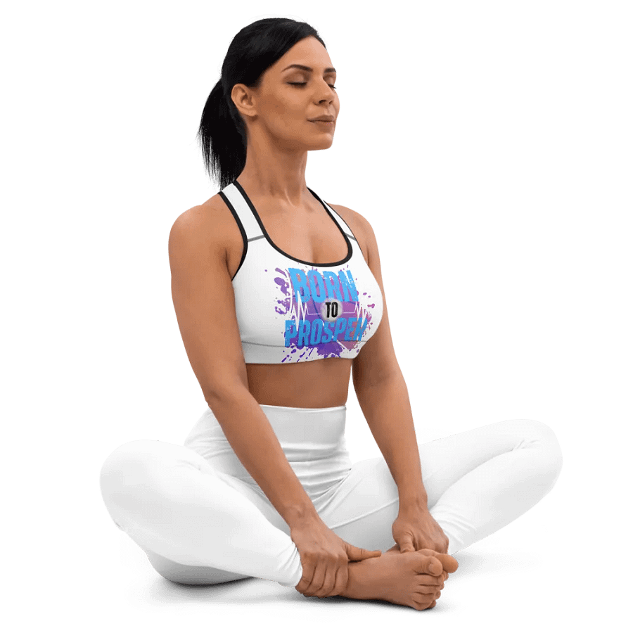 Born to Prosper Sporty Bra product image (10)