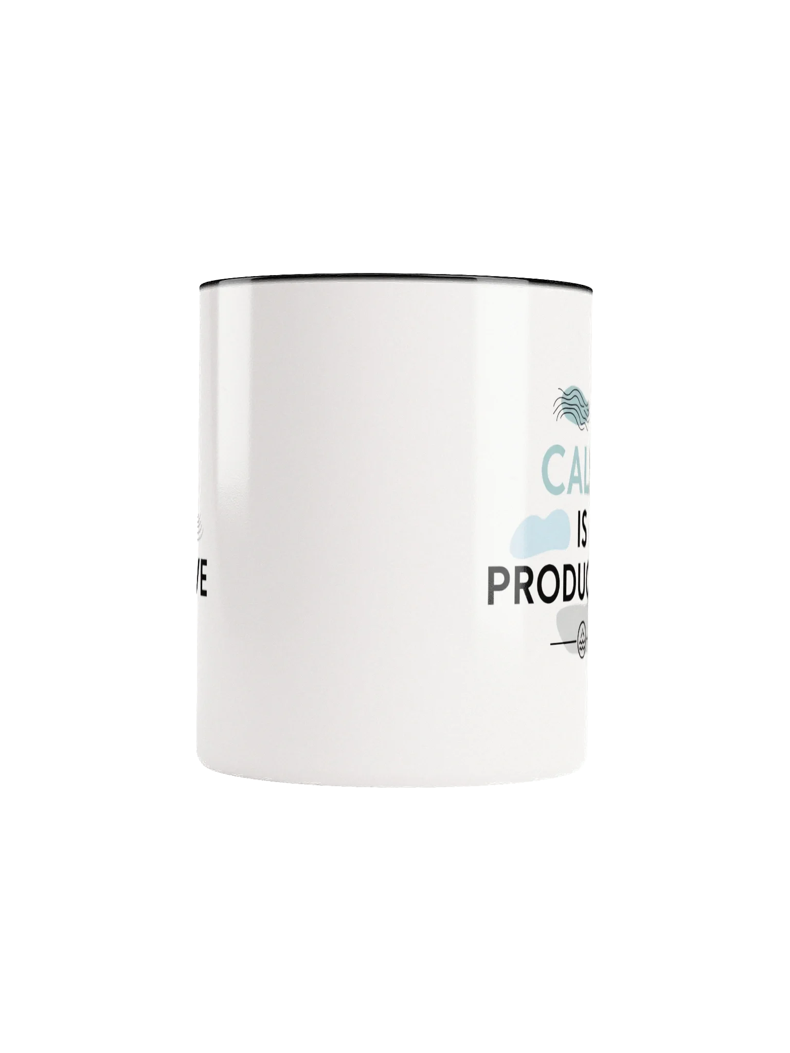 Calm Is Productive Coffee Mug – Inspirational Office & Home Desk Cup for Focus and Mindfulness product image (5)