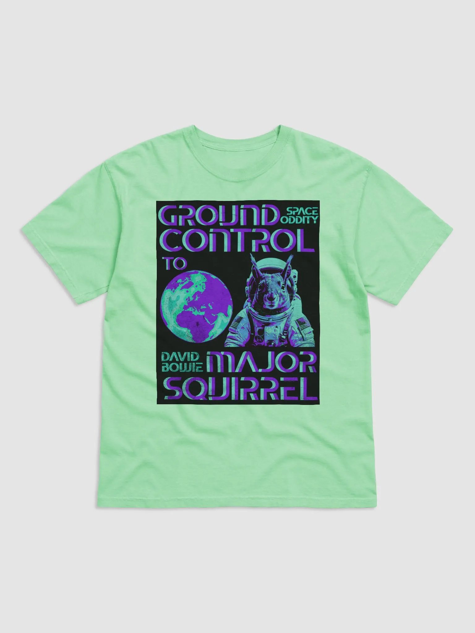 Major Squirrel Space Oddity T-Shirt product image (1)