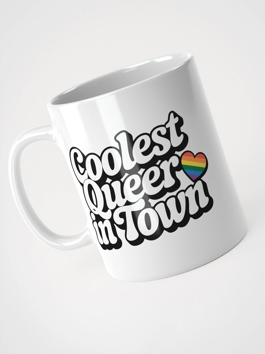 Rainbow Heart Coolest Queer Mug product image (2)