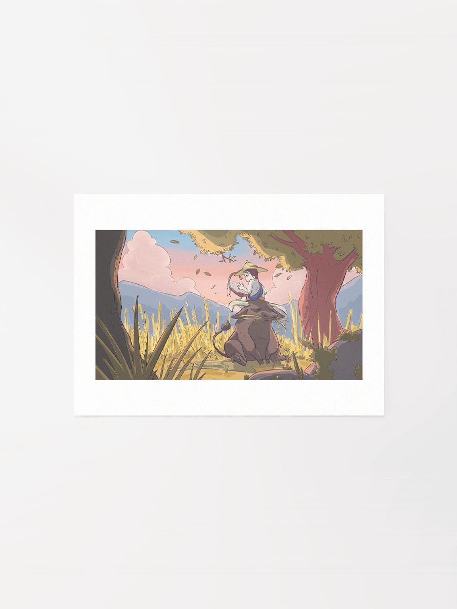 Serenading a Buffalo | Matte Paper Poster product image (1)