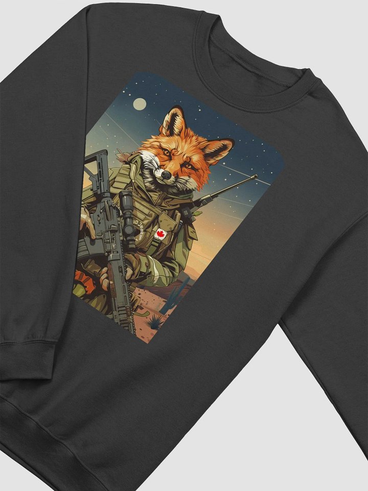 Fox in the night Sweatshirt product image (2)