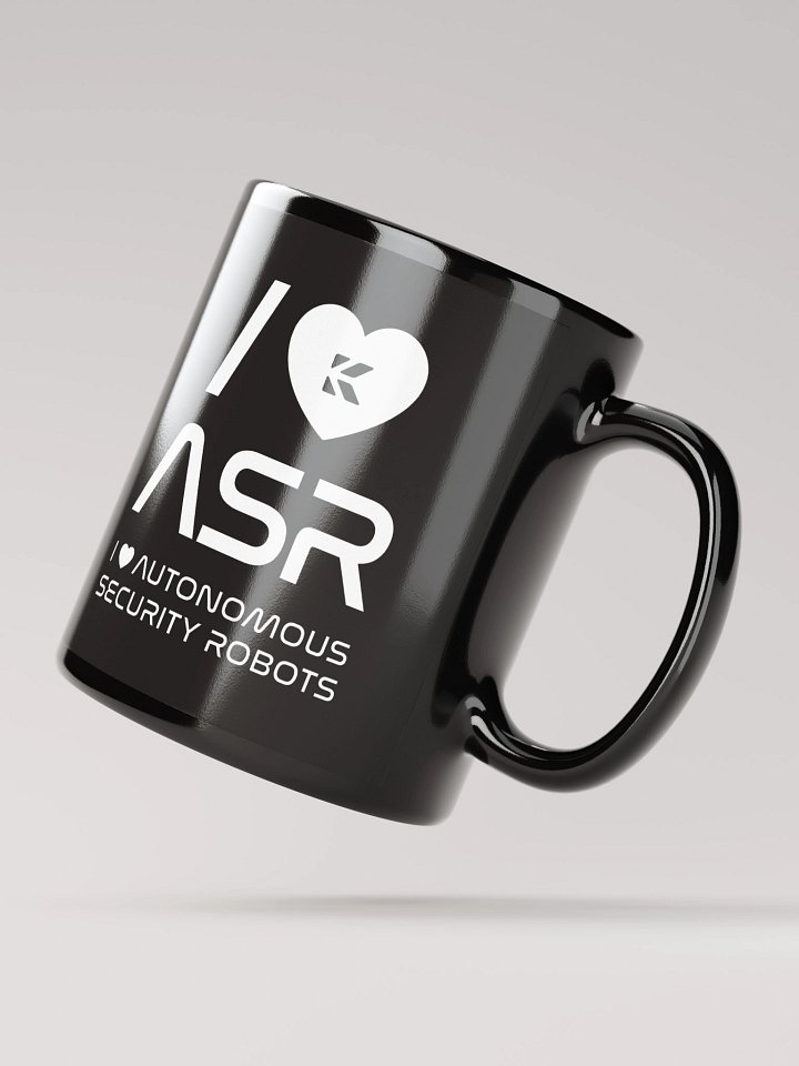 LOVE ASR: Glossy Black Mug product image (3)