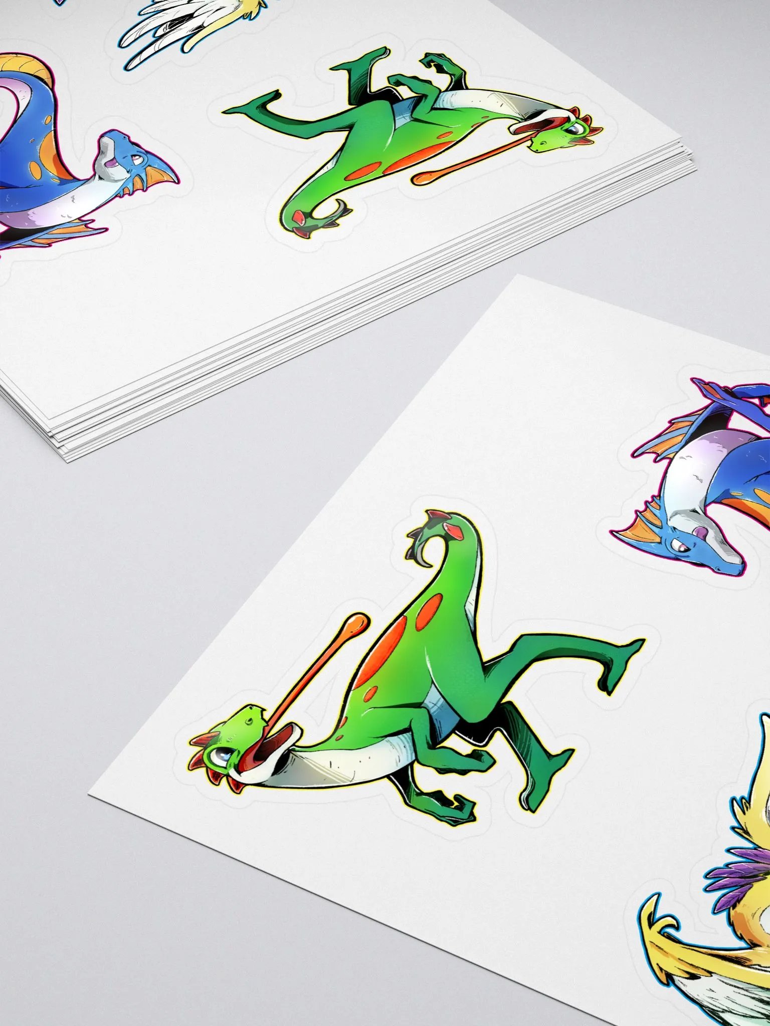 Mochee The Dragon Stickers product image (4)