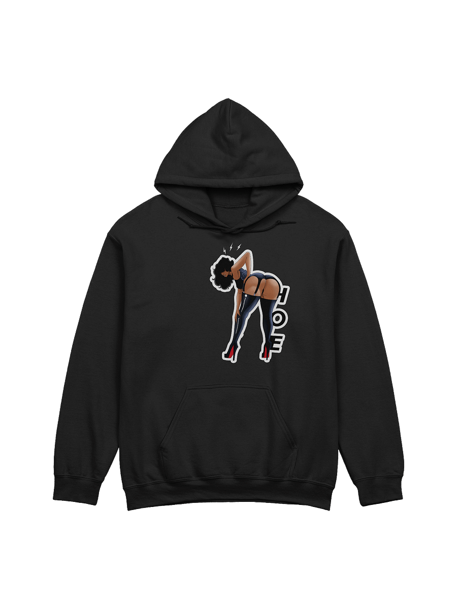 HOE HOODIE NAUGHTY - BLACK product image (1)