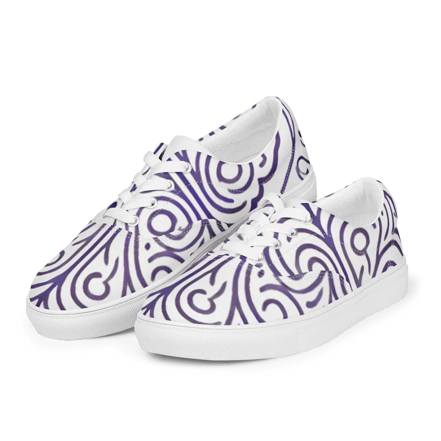 Ornate Floral Symmetry Canvas Shoes product image (9)