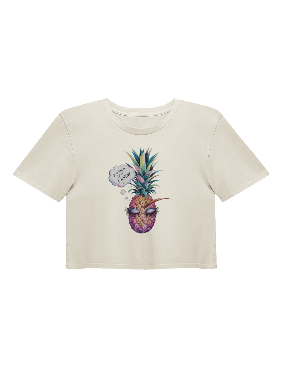 You know-Women's Premium Crop Top product image (5)