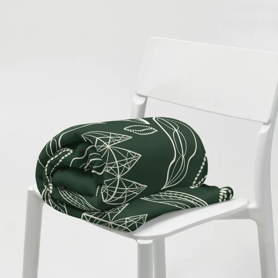 El Yunque Brew Bliss: Abstract Coffee Bean Tribal Pattern product image (19)