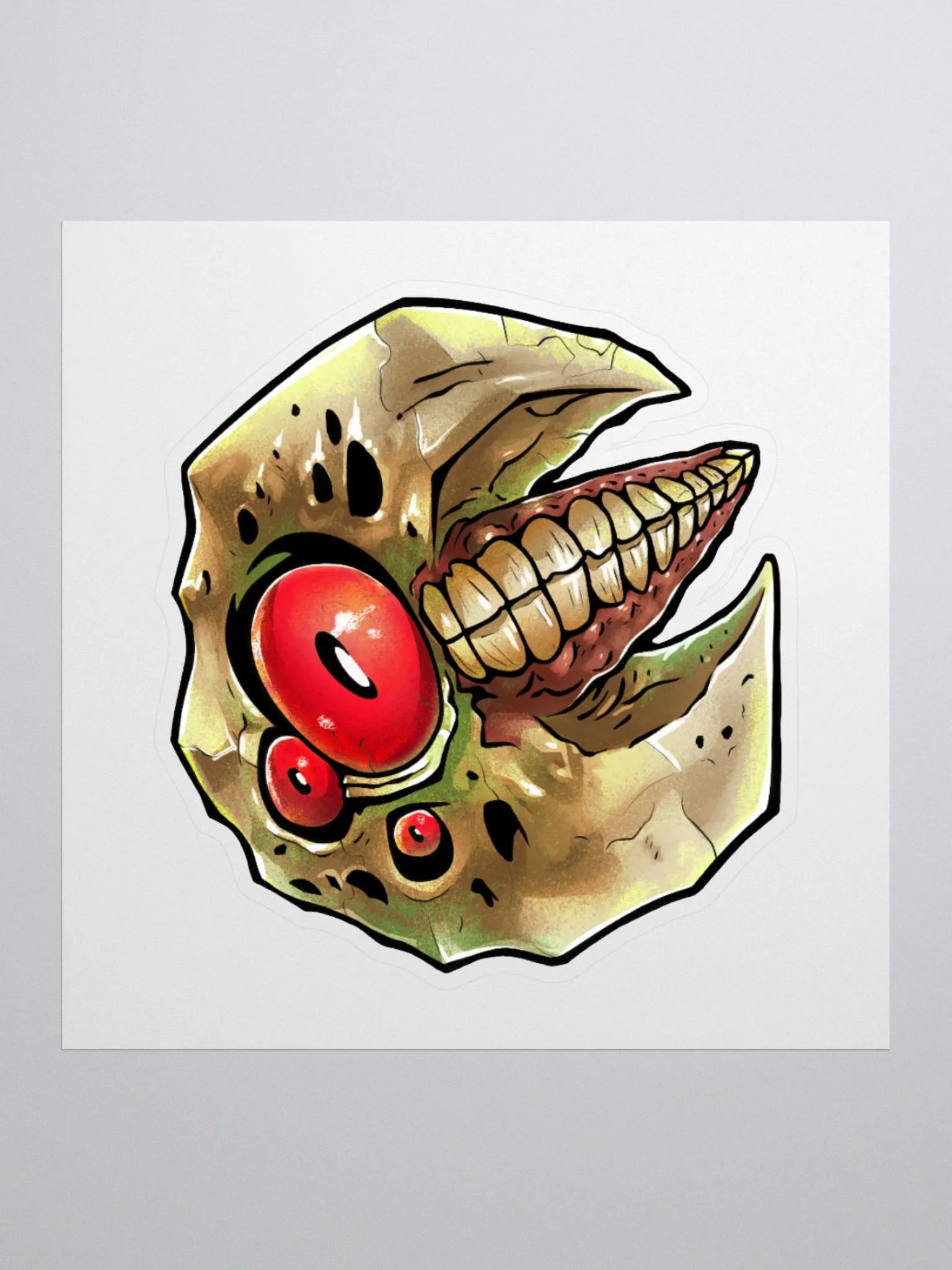 Lunar Creature Vinyl Stickers product image (3)