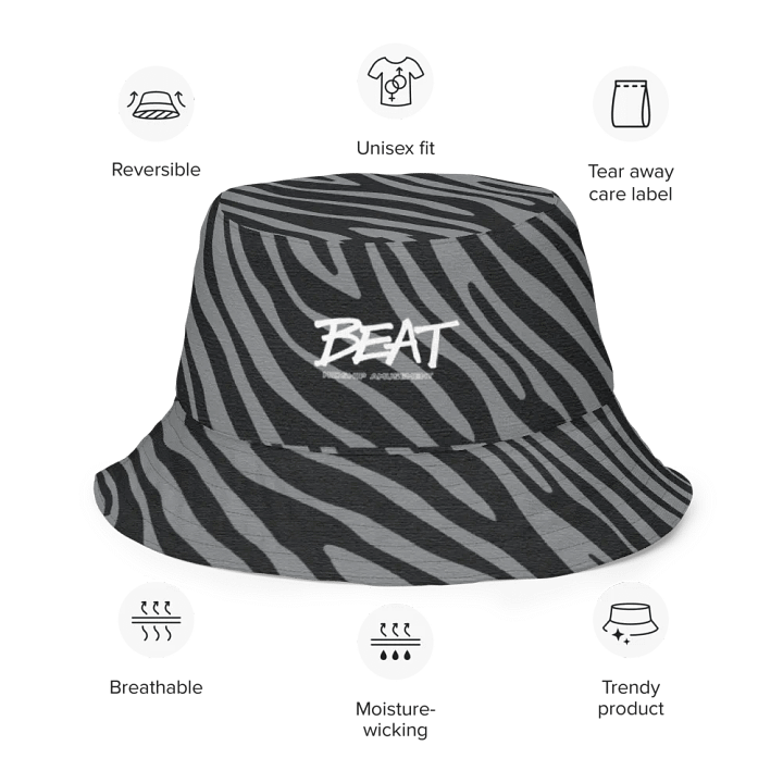 Beat Bucket Hat - Zebra product image (2)