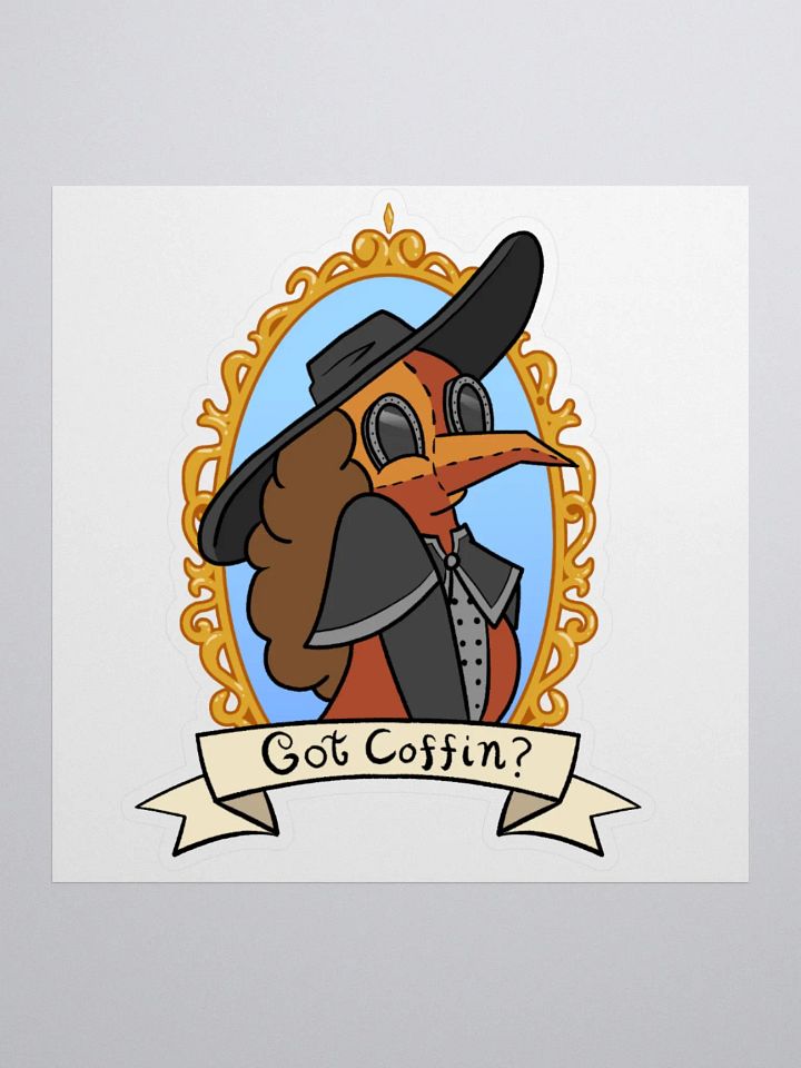 Got Coffin Sticker product image (1)