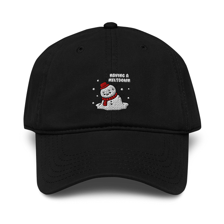 Snowman Meltdown Baseball Cap product image (1)