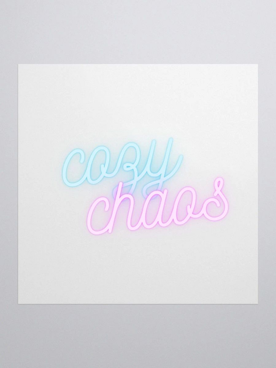 Cozy Chaos Sticker product image (1)