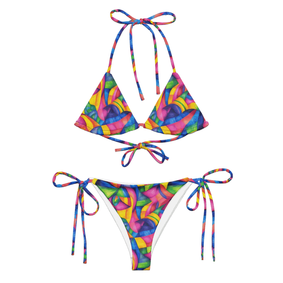 Kaleidoscope Dream All-Over Bikini Set product image (2)