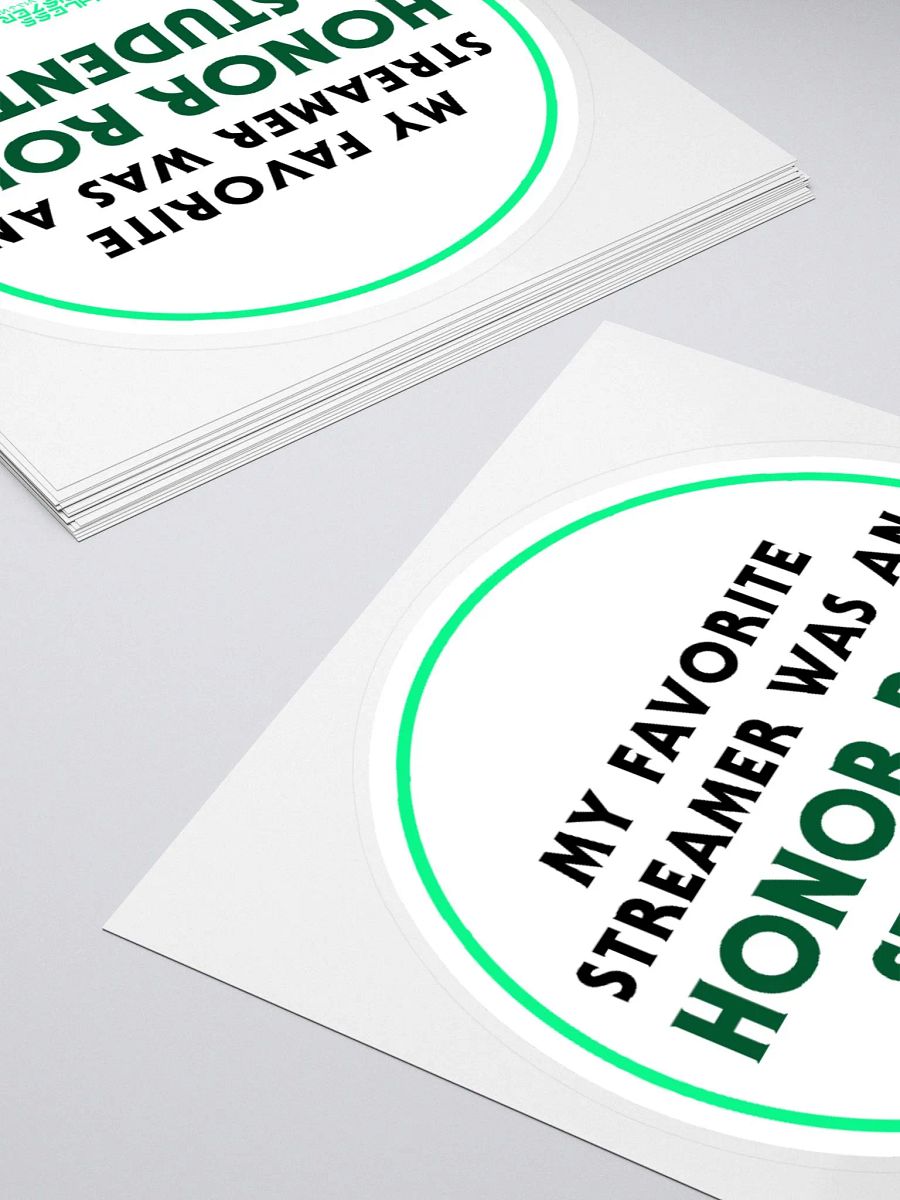 Honor Roll Student | Sticker product image (4)