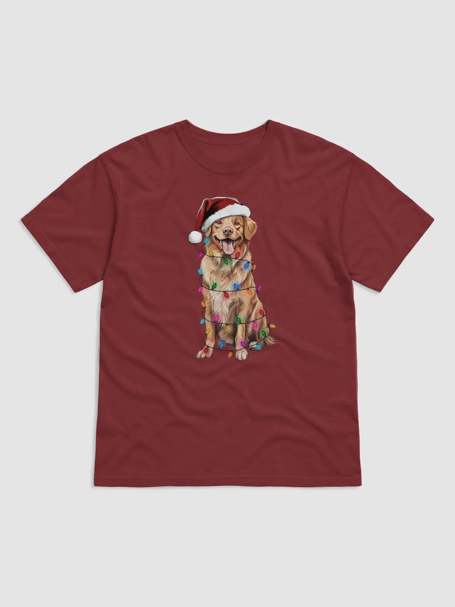 Funny Nova Scotia Duck Tolling Retriever(2) Christmas T-Shirt for Toller Paw-rents product image (9)
