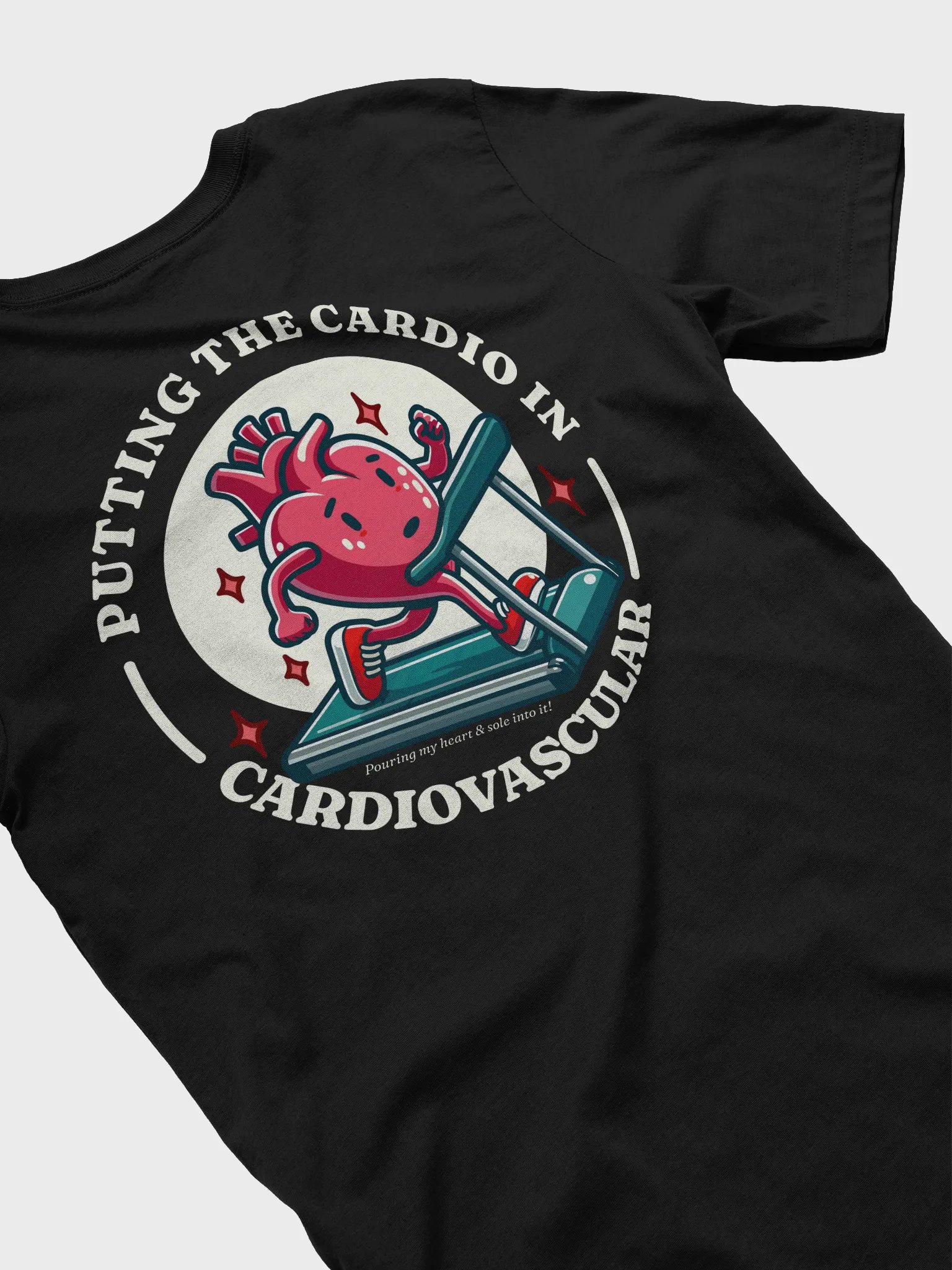 Putting the Cardio in Cardiovascular T-Shirt product image (17)