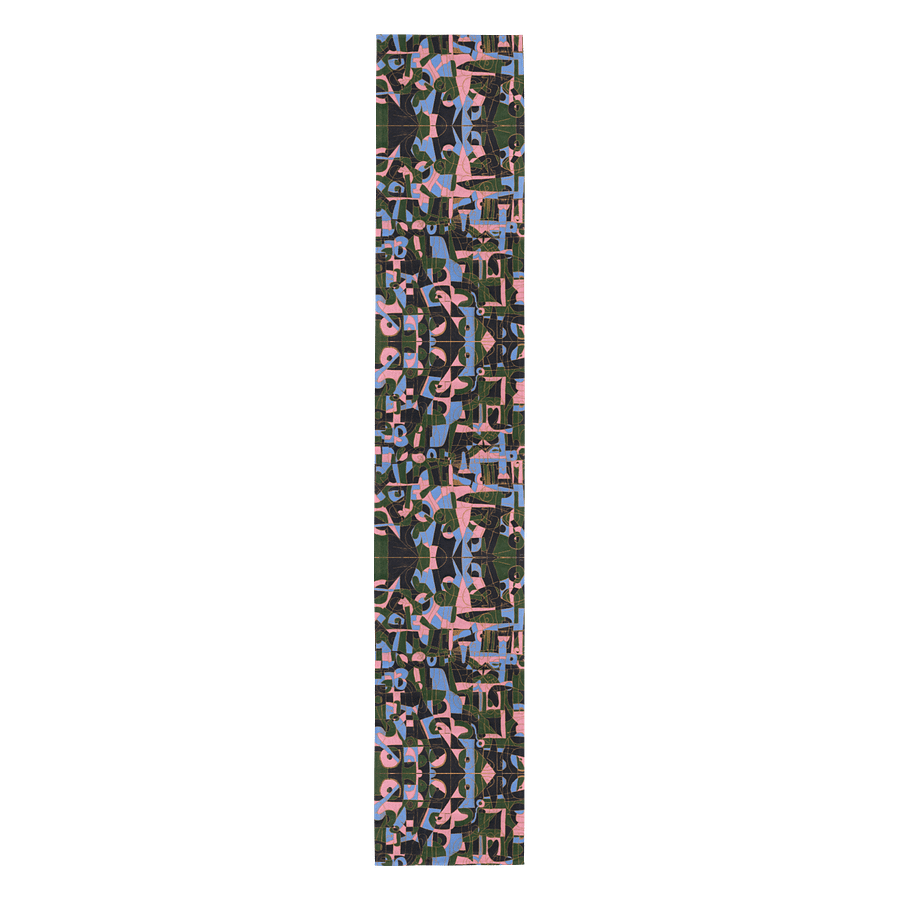 opposite dimples in the bored mind of the squid table runner product image (2)