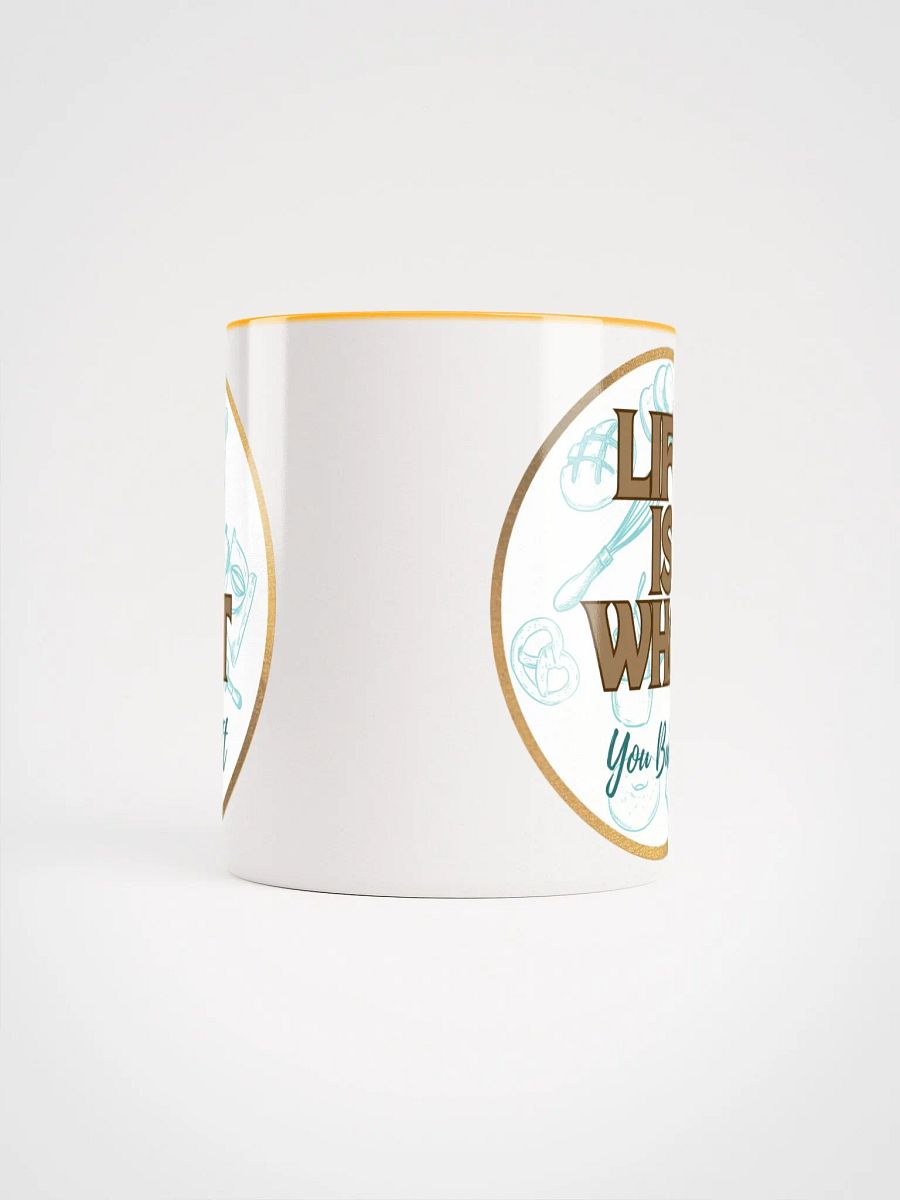 Life is What You Bake It Gold Mug product image (5)