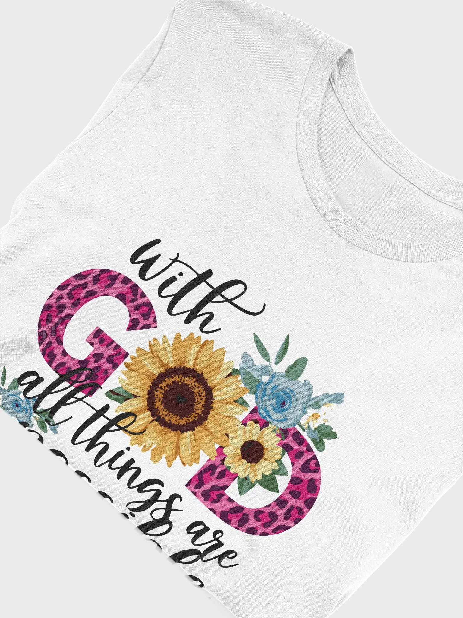 With God All Things Are Possible Tee product image (6)