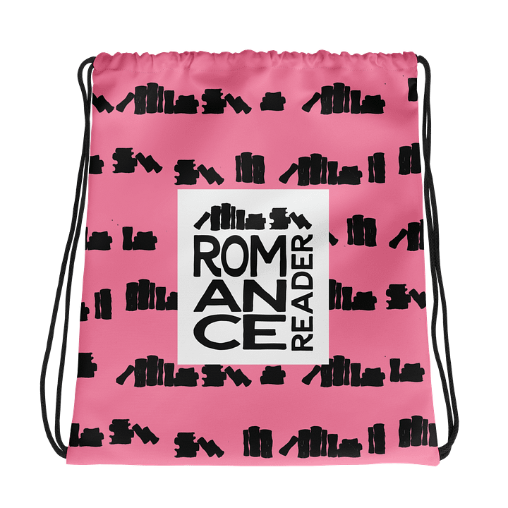 Romance Reader Drawstring Bag product image (1)