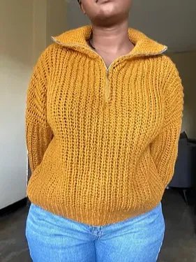 Crochet Zipline Sweater Pattern product image (6)