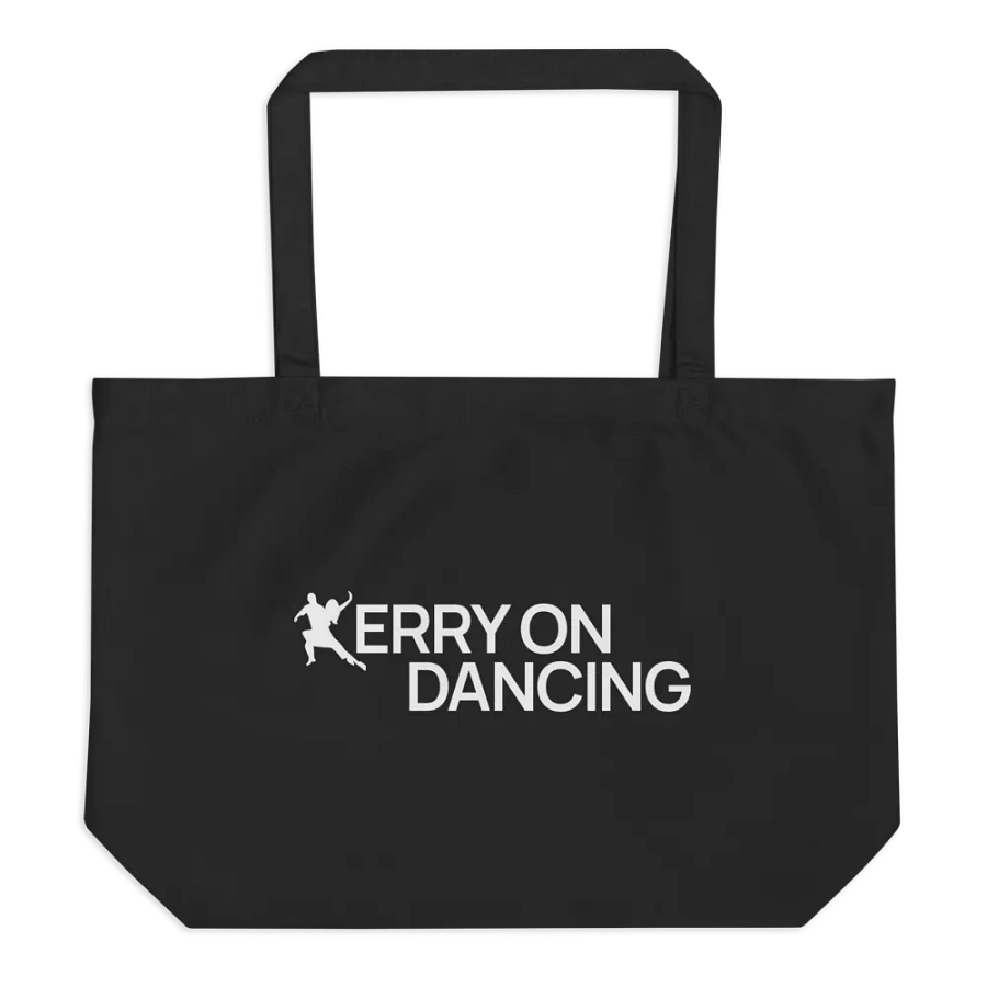 Kerry On Dancing Eco-Friendly Tote Bag with White Logo product image (1)