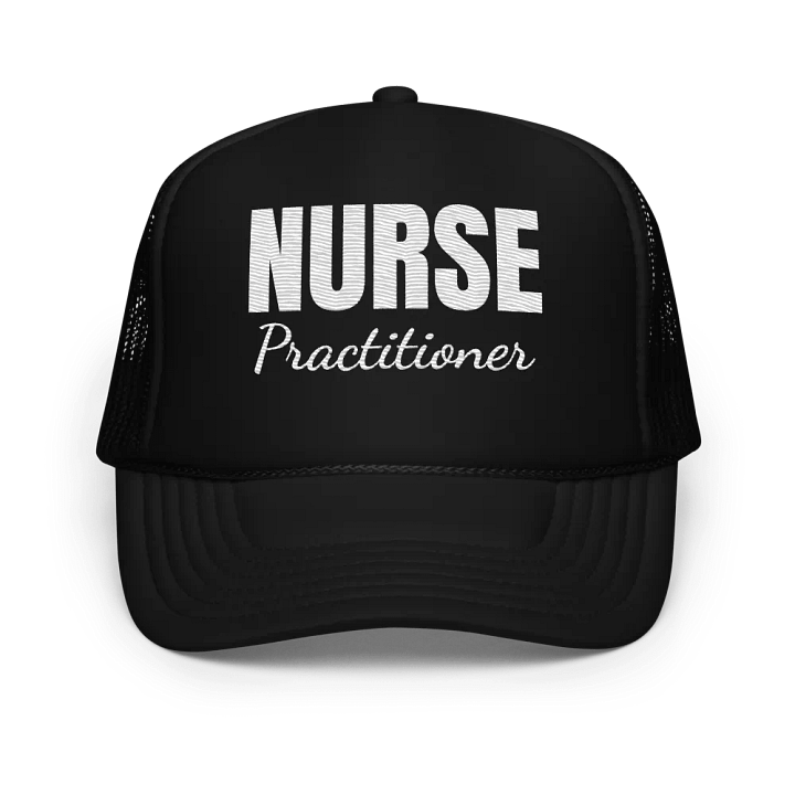 Nurse practitioner - Embroidered Trucker Cap Hat product image (1)