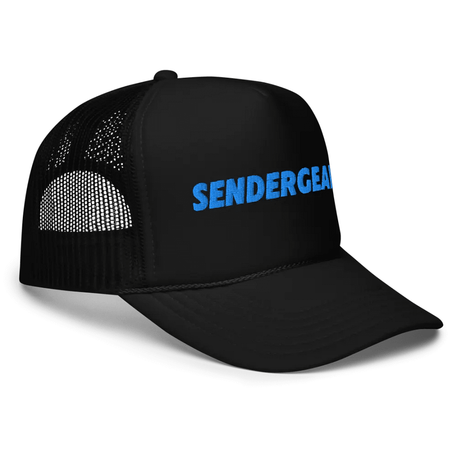SENDER GEAR BLACK/TEAL HAT product image (3)