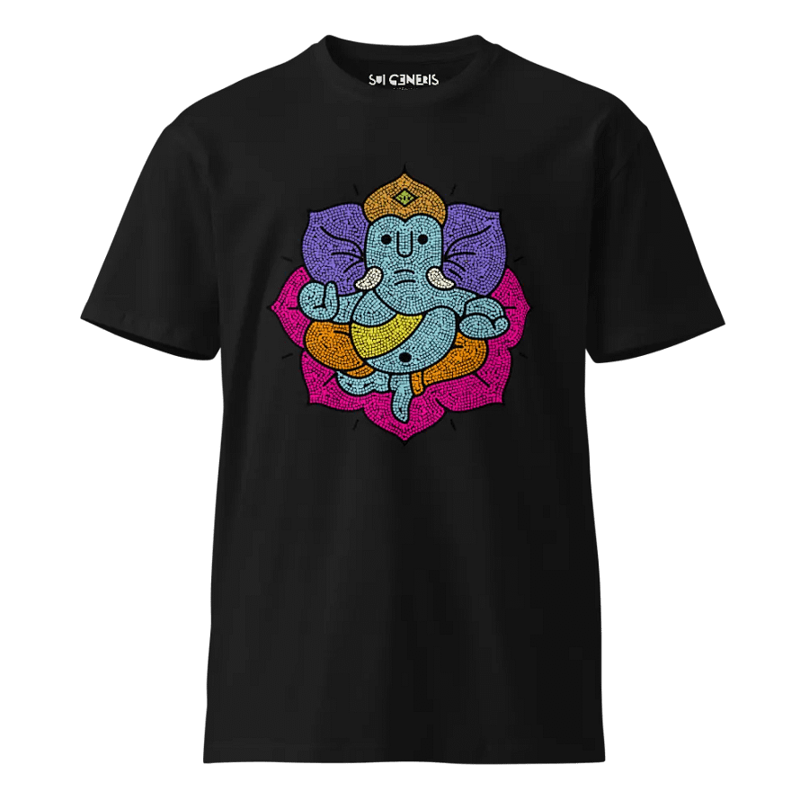 Mystic Elephant Lotus T-Shirt product image (5)
