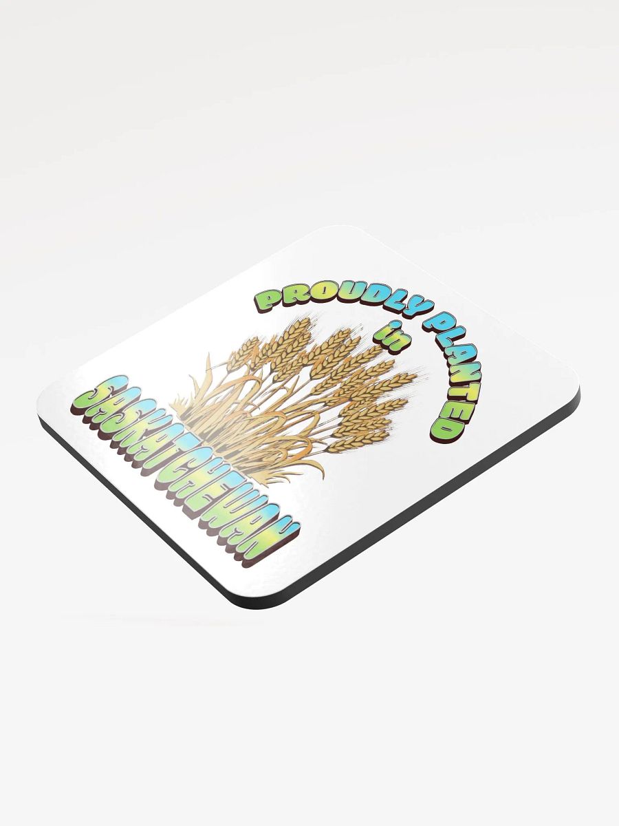 Proudly Planted In Saskatchewan Wheat Fields Coaster Set product image (4)
