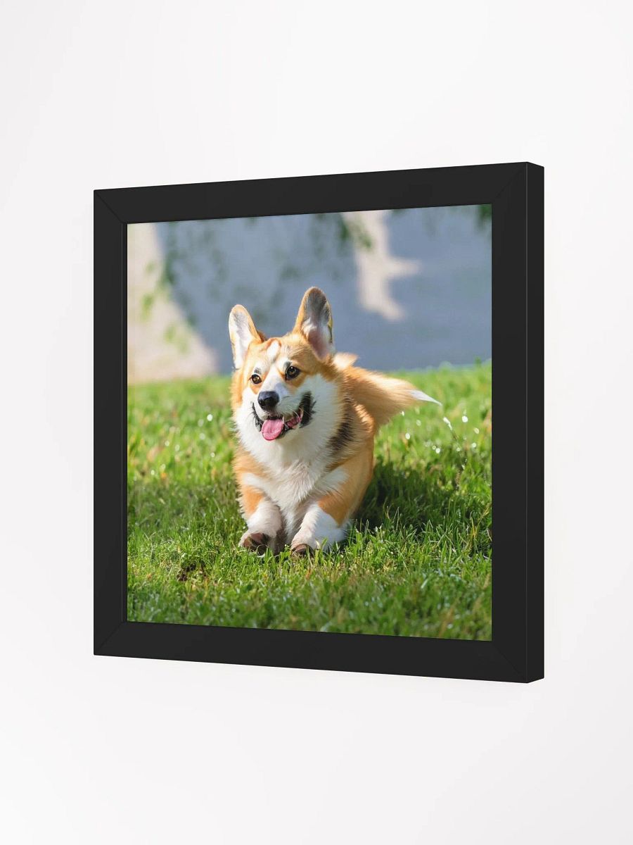 Bring Joy to Your Walls with a Framed Poster of an Adorable Dog product image (8)