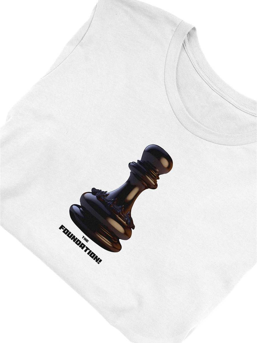 Glossy Black Pawn Chess Piece T-Shirt product image (57)