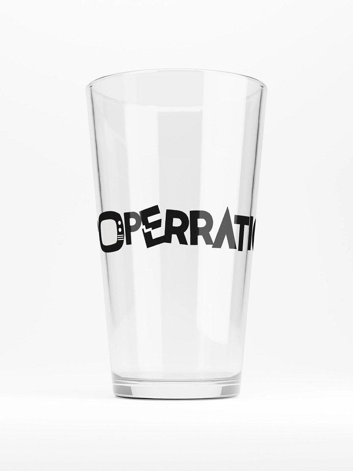 Poperratic - Small Logo Pint Glass product image (1)
