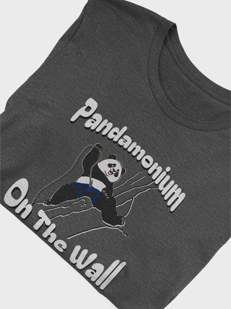 Pandamonium On The Wall - Climbing T-Shirt product image (3)