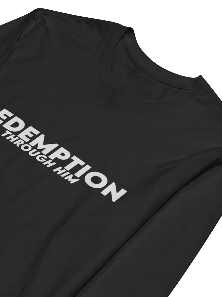 REDEMPTION THROUGH HIM LONG SLEEVE T-SHIRT product image (6)