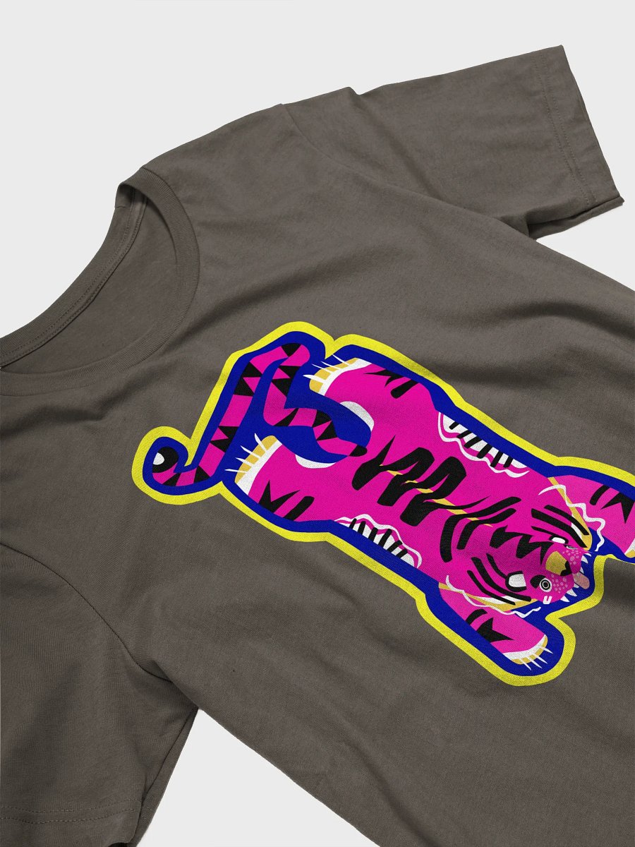 Pink and Yellow Electric Tiger - T-shirt product image (3)