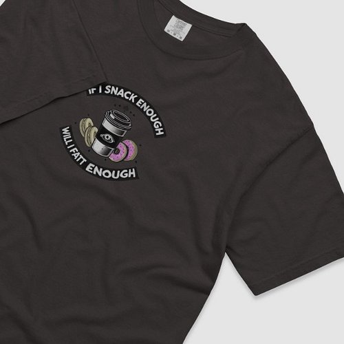 food lover? try working out with this snack loving T shirt