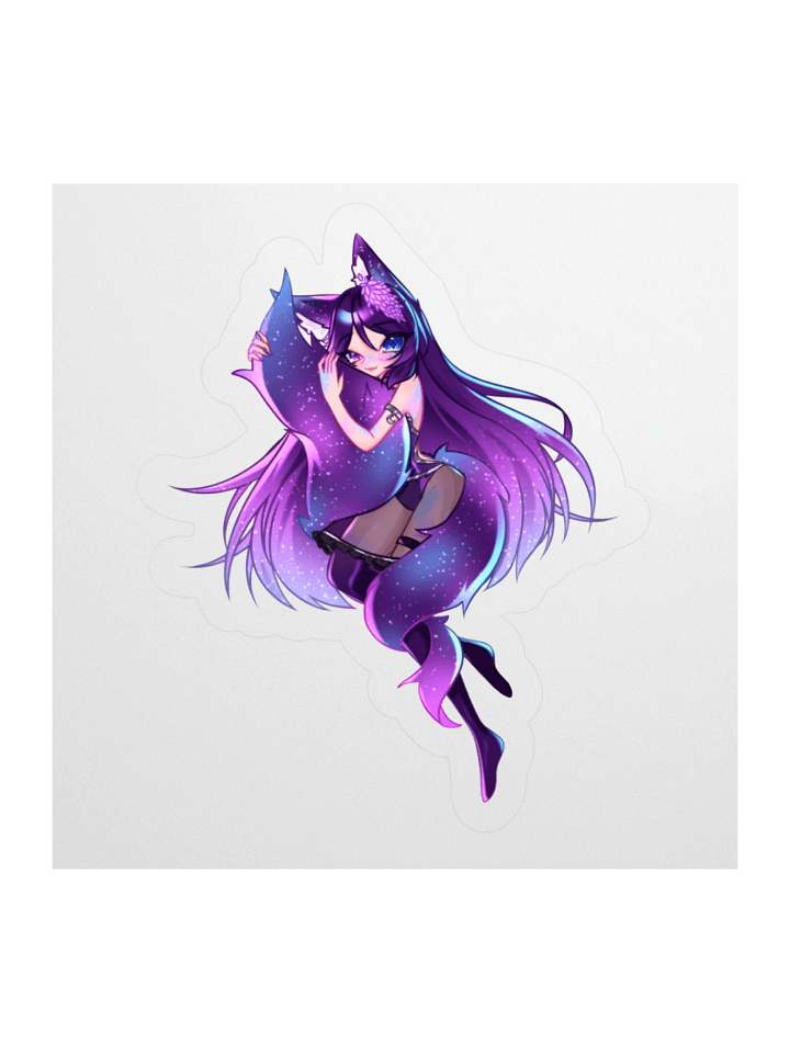Miss Rave Tail Cuddle Sticker product image (1)