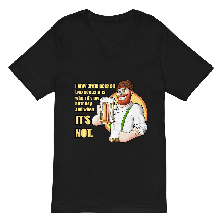 Beer Lad 3 V neck Front product image (2)
