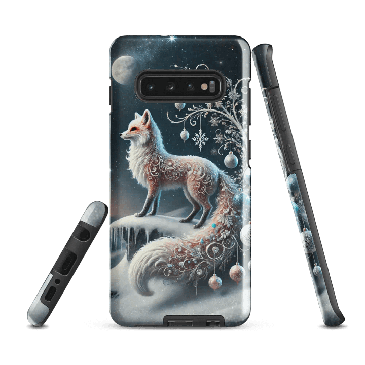 Winter Enchanted Fox Samsung Tough Case – Majestic Snow Guardian product image (3)