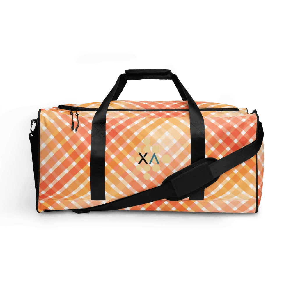 Tartan Sunset All-Over Duffle Bag product image (2)
